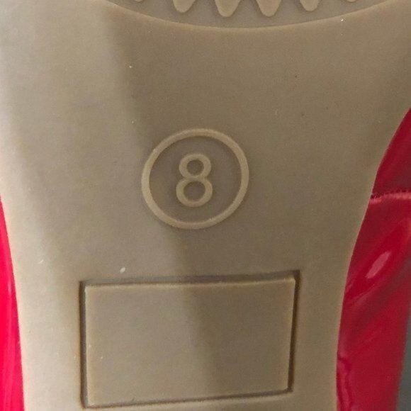 Scoop Red Patent Leather High Heels - Picture 8 of 9